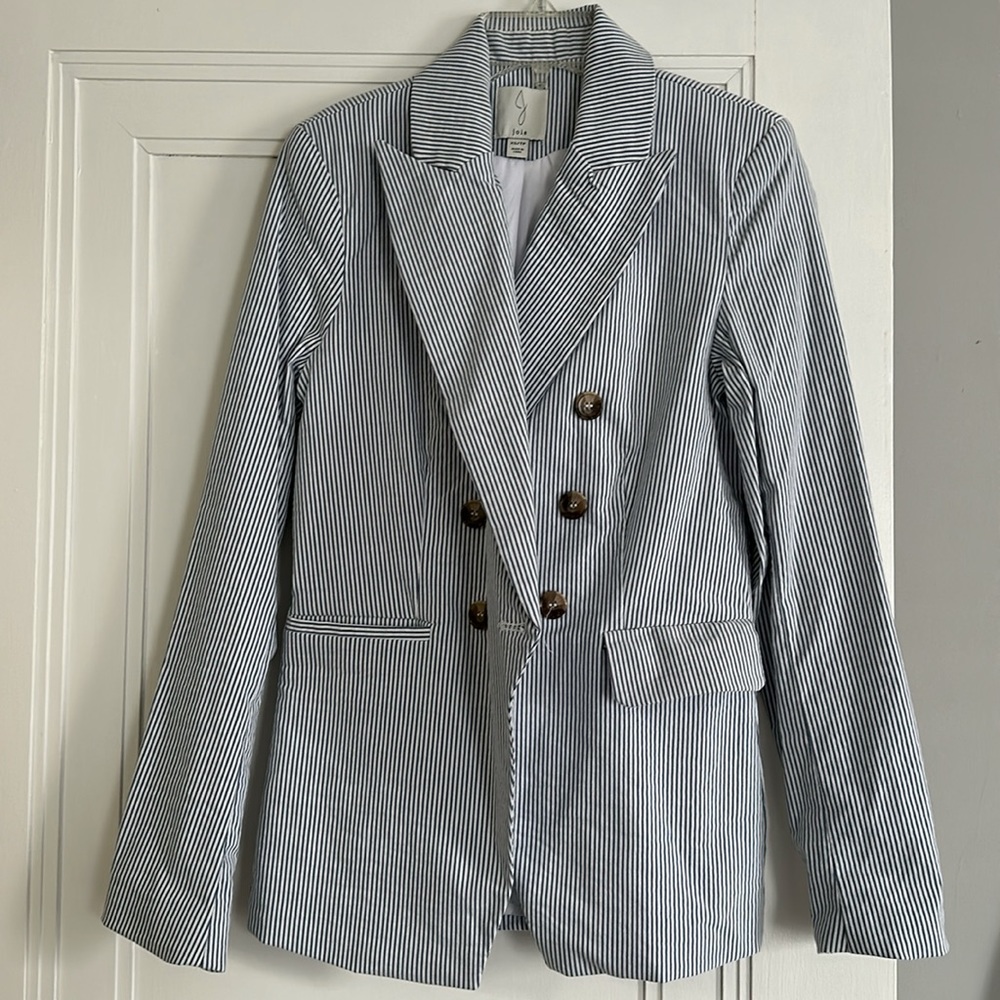 Navy Stripe blazer
